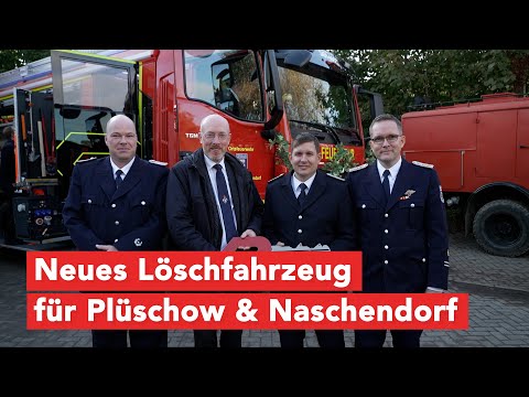 Neues Einsatzfahrzeug für die Ortsfeuerwehr Plüschow/Naschendorf