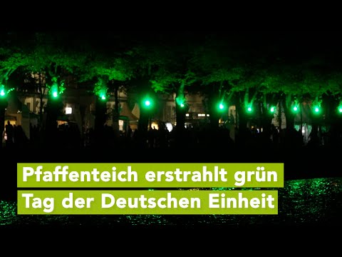 Tag der Deutschen Einheit 2. Oktober: Wasserstoffbasierte Illumination am Pfaffenteich