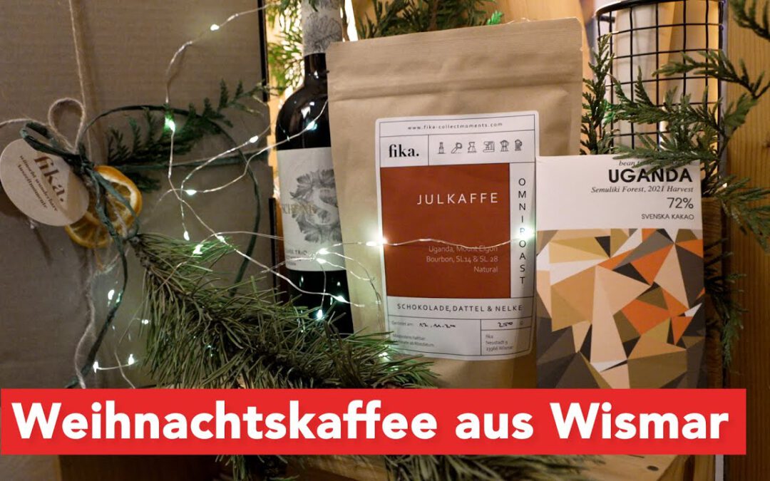 Weihnachtlicher Kaffee bei fika.