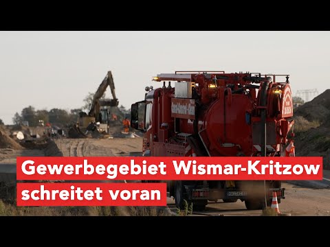 Entwicklung beim Großgewerbegebiet Wismar-Kritzow