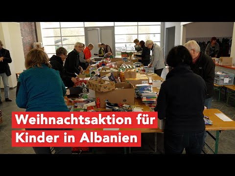 Weihnachtsaktion für Kinder in Albanien – Helferinnen und Helfer zum Packen sind willkommen