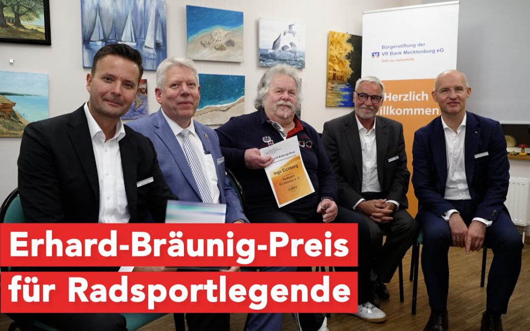 Erhard-Bräunig-Preis für Dassower Radsportlegende Ingo Eichberg