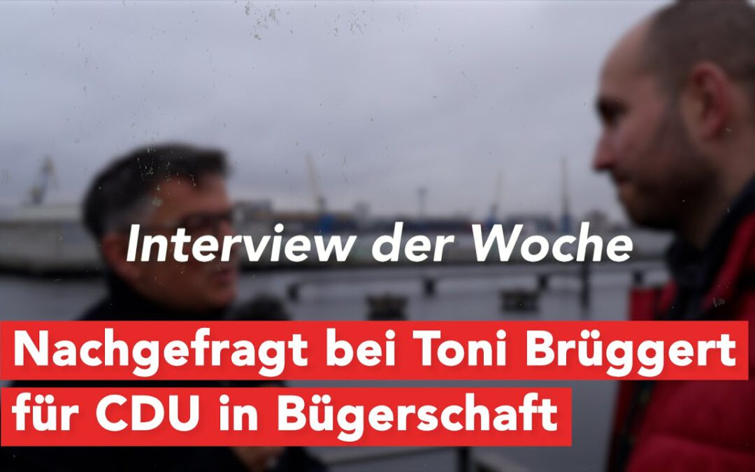 Nachgefragt bei Toni Brüggert – engagiert für CDU in Bürgerschaft Wismar