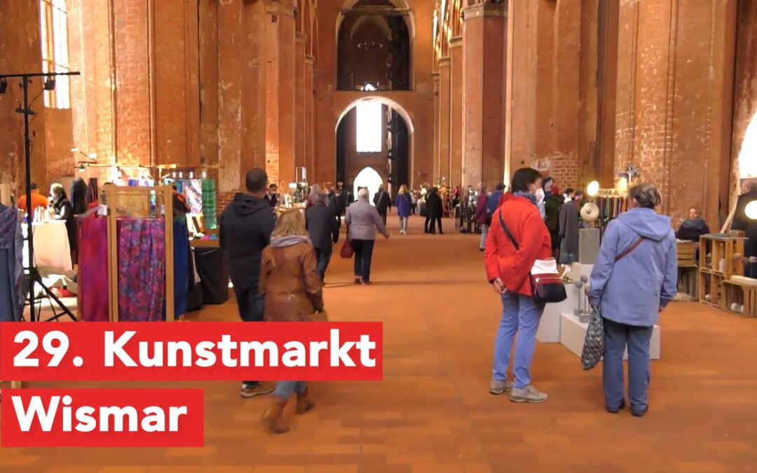 Zum 29. Mal findet der Kunstmarkt in Wismar statt