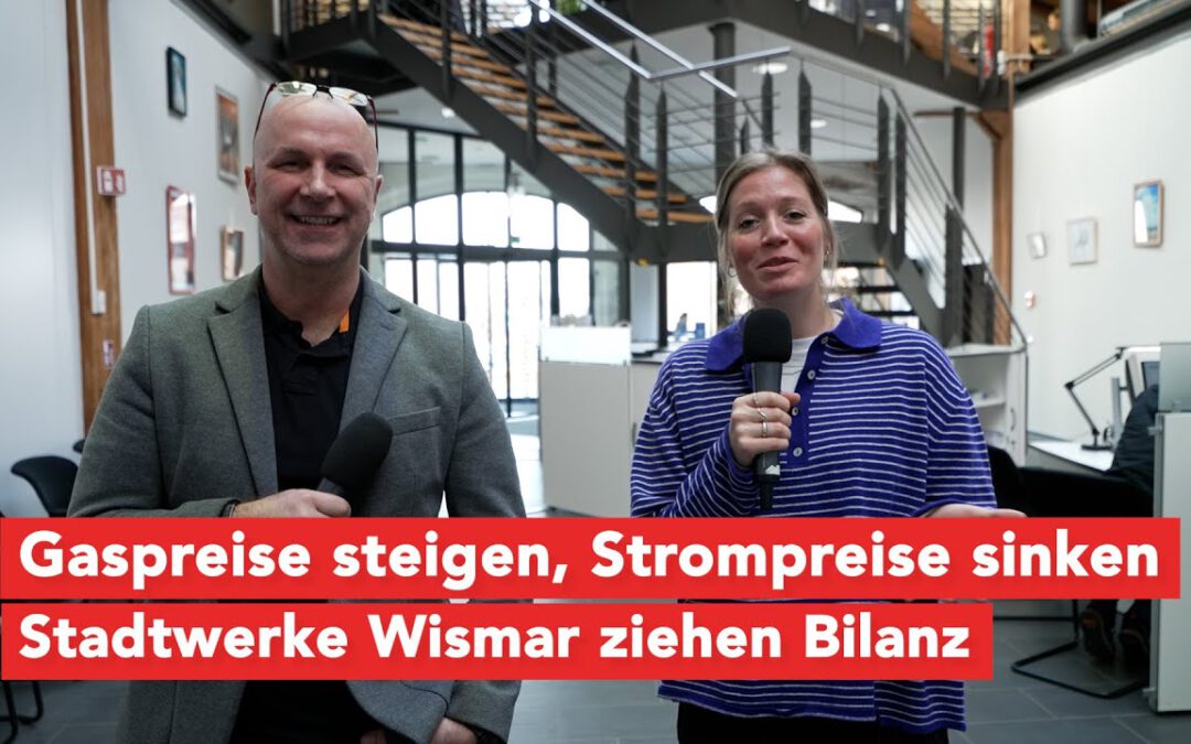 Nachgefragt: Geschäftsführer der Stadtwerke Wismar Uwe Rühlemann kommt mit guten Botschaften