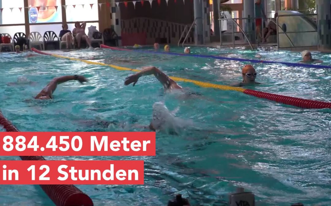 “12-Stunden-Schwimmen” im WONNEMAR Wismar für den guten Zweck