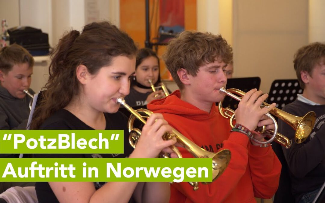 Schweriner Brass-Band probt für Europameisterschaft 2025