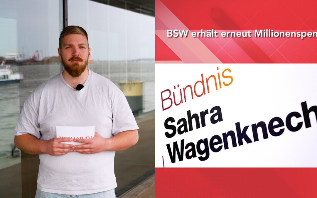 Bündnis Sahra Wagenknecht erhält erneut Millionenspende