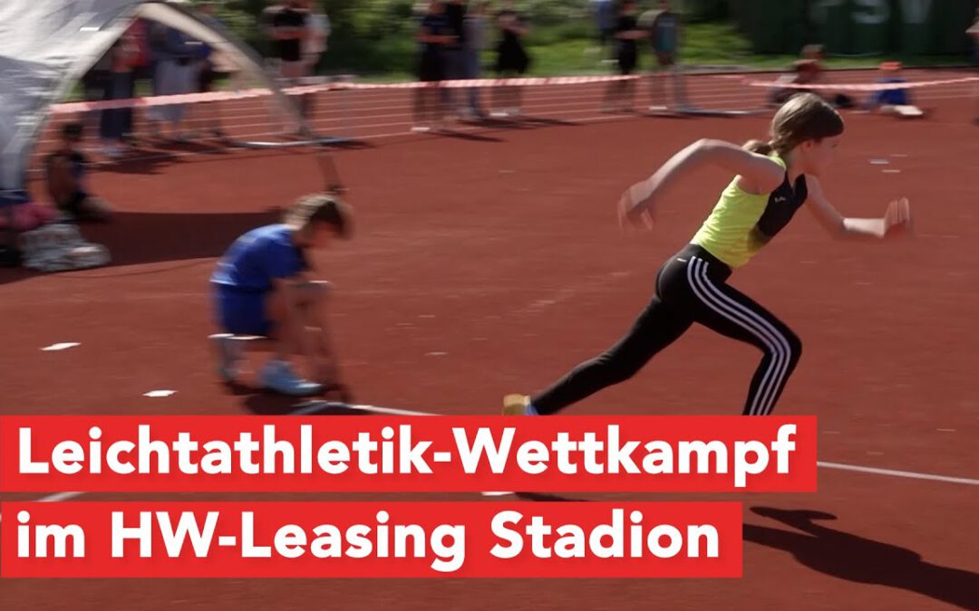 1. Mai im Zeichen des Leichtathletik-Wettkampf um den 14. Schülermehrkampf um den Bürgermeisterpokal