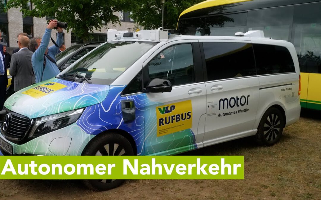 Fahren ohne Fahrer – Verkehrsgesellschaft Ludwigslust-Parchim etabliert autonomes Rufbussystem