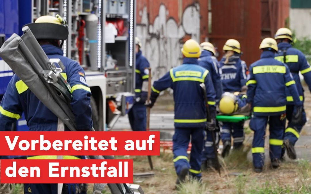 Proben von Notfall-Szenarien in Grevesmühlen