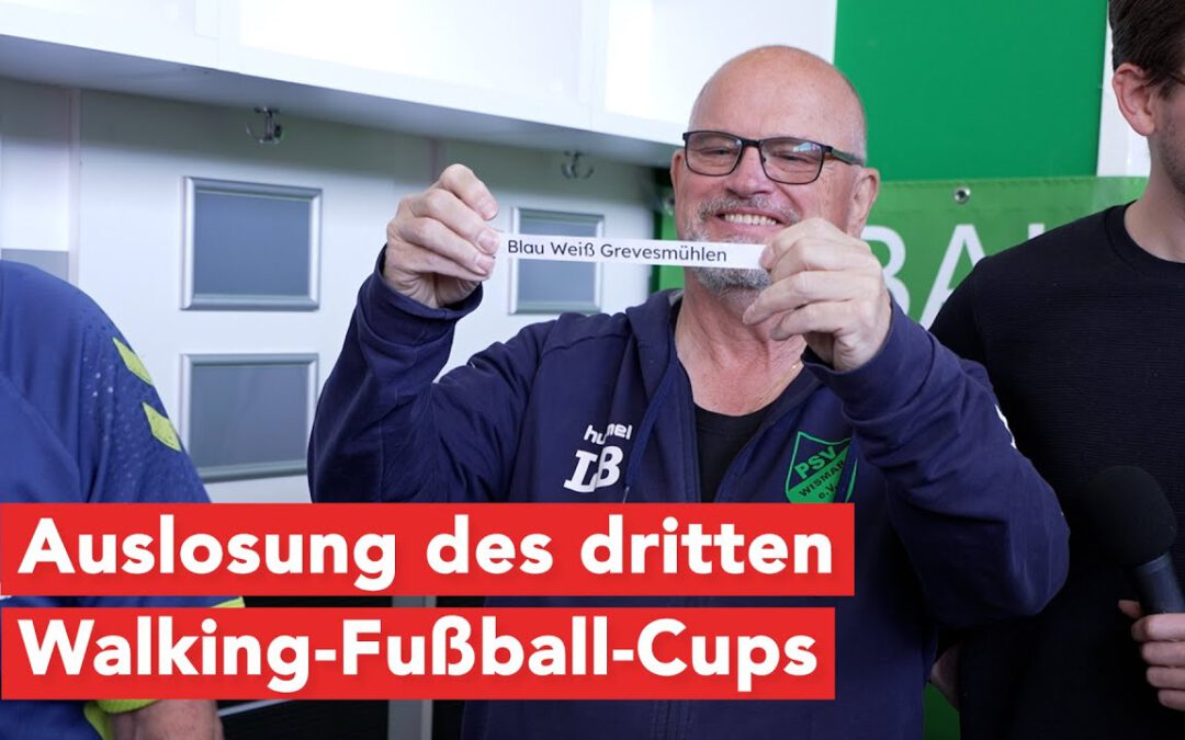 BAIS Walking Fußball Cup 2025: Die große Auslosung beim PSV Wismar