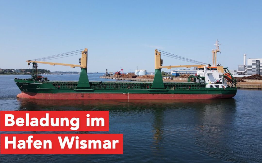 Hafenreport Wismar: Der Mehrzweckfrachter “Jelena” macht Halt im Wismarer Hafen