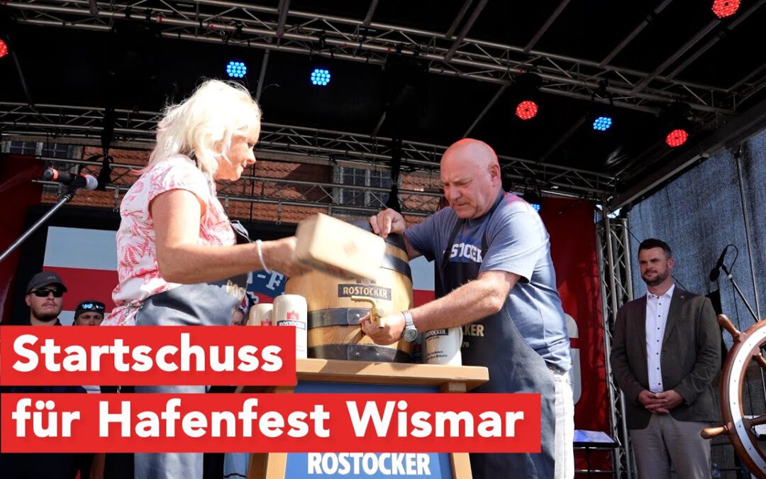 Hafenfest 2025: Wismar feiert ein ganzes Wochenende am Wasser