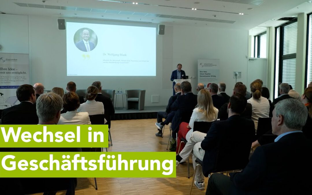 Bürgschaftsbank & Mittelständische Beteiligungsgesellschaft M-V haben neuen Geschäftsführer