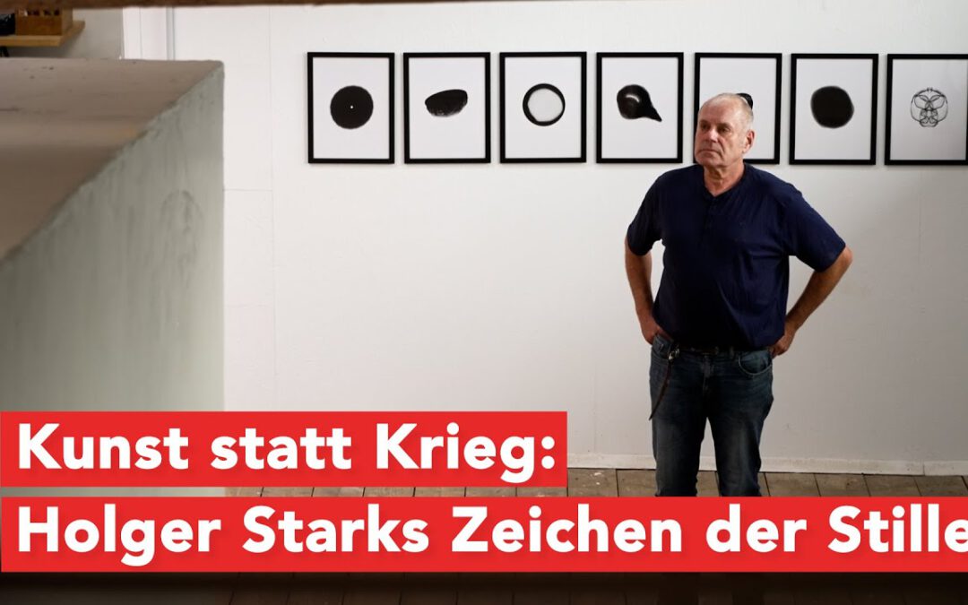 Mit Kunst gegen das Weltgeschehen: Holger Stark über sein Werk „The Day Without News“