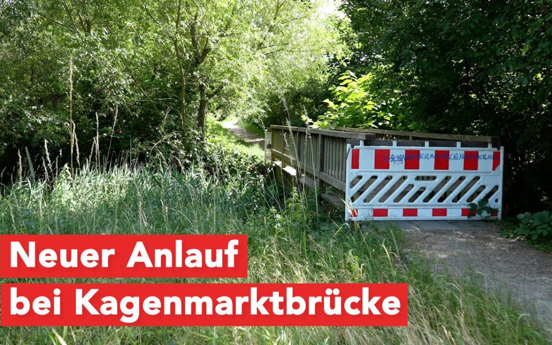 Fußgängerbrücke am Kagenmarkt Wismar: Bürgerschaft prüft Neubau