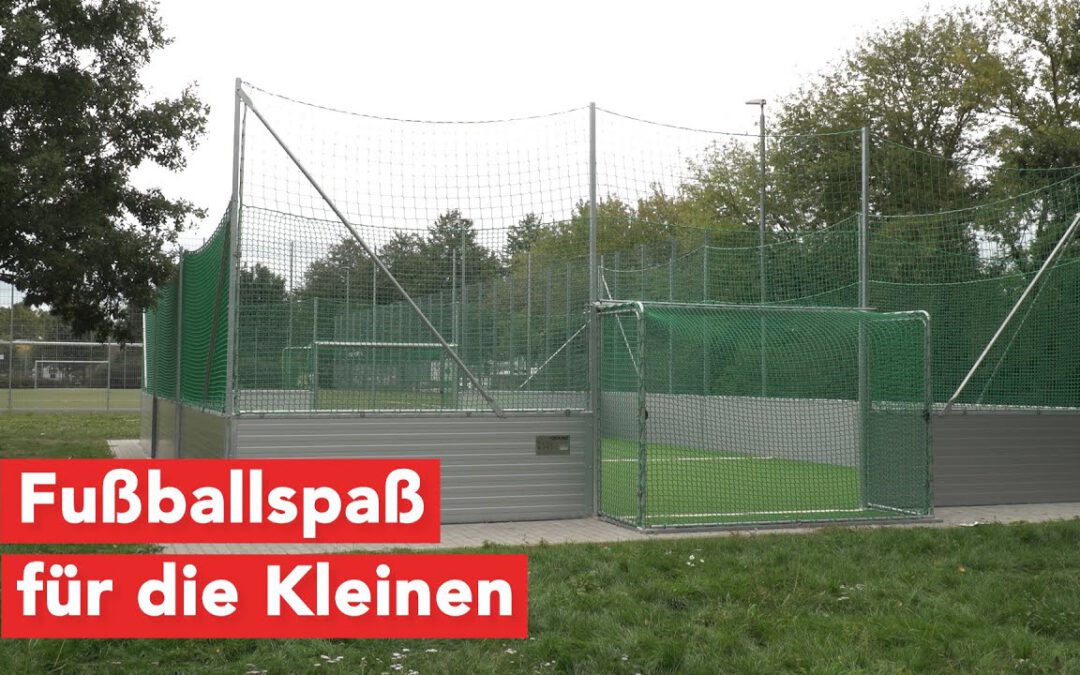 Neues Mini-Fußballfeld am Kagenmarkt eröffnet
