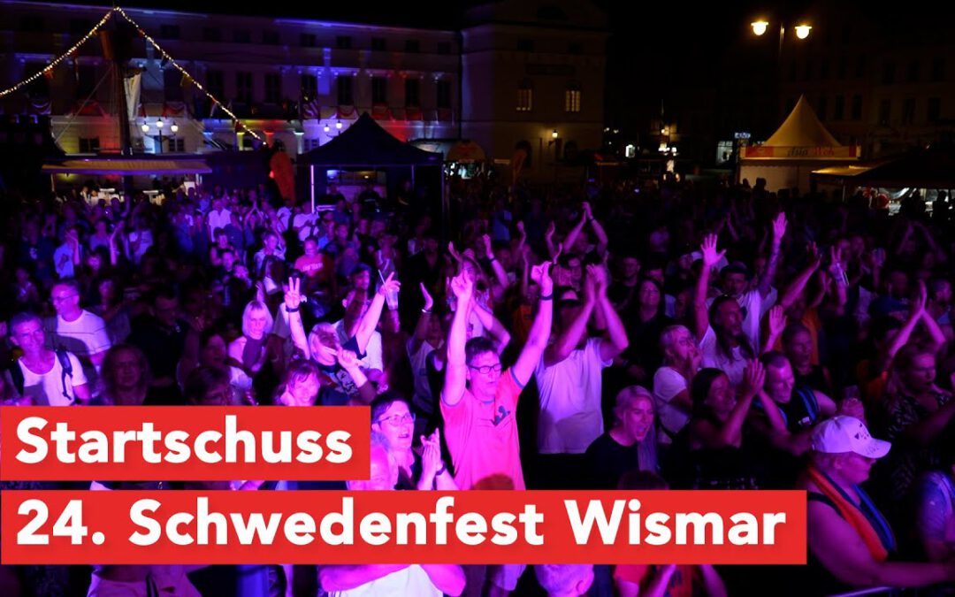 Von Kita bis Kultband – toller Vorabend für Schwedenfest 2025 – präsentiert von Wismar TV