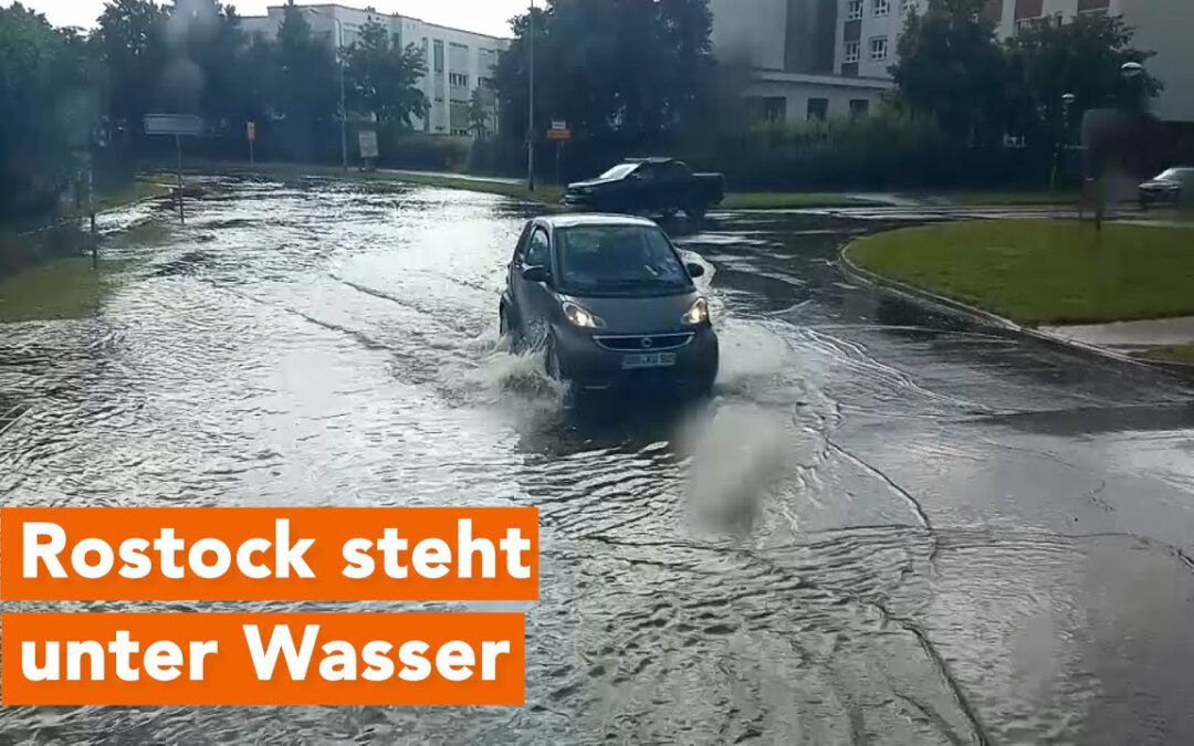 Sintflut im Nordosten – Feuerwehr im Dauereinsatz