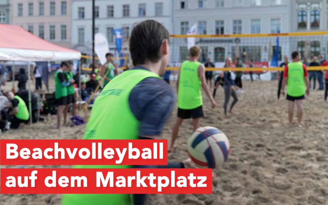 26. Volleyballturnier „RT CUP“ auf dem Marktplatz