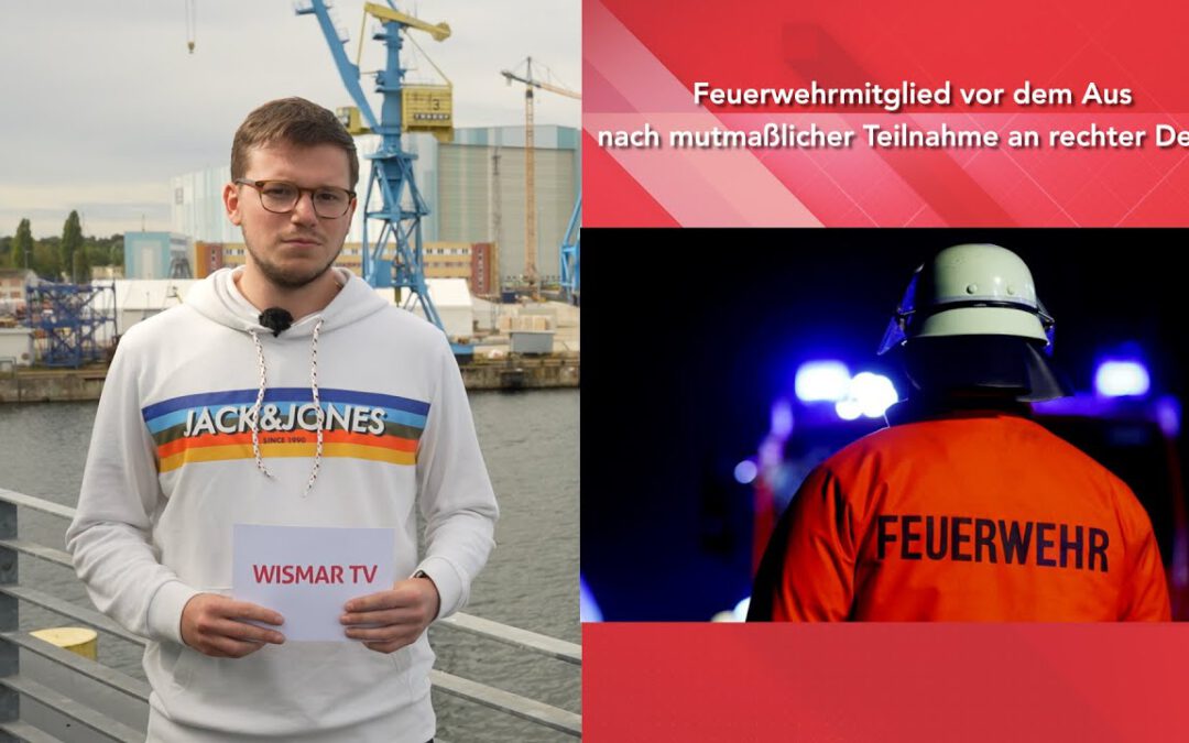 Feuerwehrmitglied vor dem Aus nach mutmaßlicher Teilnahme an rechter Demo – Kurzmeldungen