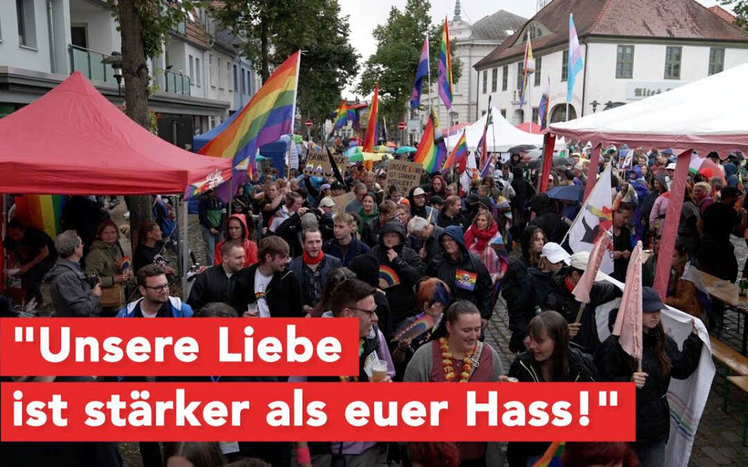 1.500 Menschen auf dem ersten CSD Grevesmühlen