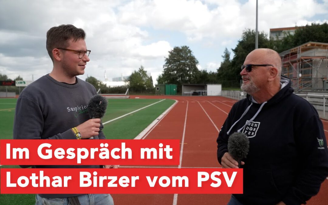 Interview der Woche zu 35. Jahre PSV Wismar mit Lothar Birzer